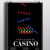 Poster para la película Casino.. Film project by Lucía Sánchez Bazaga - 03.31.2014