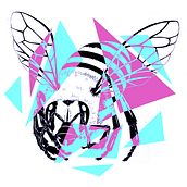 Abejas geometricas. Projekt z dziedziny  Sztuki piękne, Projektowanie graficzne, Trad, c i jna ilustracja użytkownika saravidigal - 05.10.2014