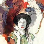 Los Pájaros de Neruda. Un progetto di Illustrazione tradizionale e Pittura di Juraj Borko - 30.09.2014