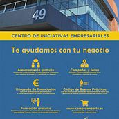 MUPI para Centro de Iniciativas Empresariales (Ayto de Parla). Un progetto di Design e Pubblicità di Fausto Ríos - 10.10.2014