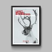 I don't believe in Christmas. Un progetto di Graphic design di Ático · 16 - Strategy & Aesthetic - - 12.10.2014
