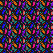 Random Patterns. Graphic Design, and Traditional illustration project by Holy Hole Studio - 10.14.2014