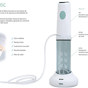 bone cement mixer. Un progetto di 3D, Design industriale e Product design di Elena Vivas Vida - 14.10.2014