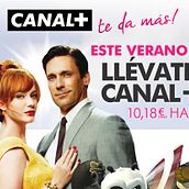 Canal + Oferta de verano. Web Design, and Marketing project by Roser Sobrepera Serra - 10.18.2014