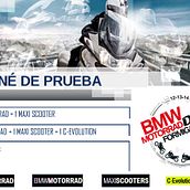 Acreditaciónes coporativas BMW Motorrad. Projekt z dziedziny Br, ing i ident, fikacja wizualna i Projektowanie graficzne użytkownika Sheila Alvarez Sanchez - 19.10.2014