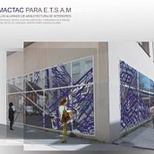 Concurso Vinilo MACTAC. Interior Architecture project by Marta Peña - 10.21.2014