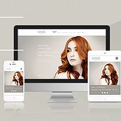 Xenos Parrucchieri website. UX / UI projeto de Sofia Papadopoulou - 24.09.2014