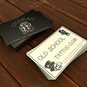 OneMan - Old School Tattoo Club Ein Projekt aus dem Bereich 3D, Br, ing und Identität und Design von Pablo Arenas - 26.10.2014