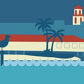 Turismo Los Alcázares Ein Projekt aus dem Bereich Design und Traditionelle Illustration von Laura Losilla Vivancos - 21.01.2014