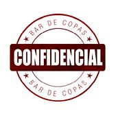 Bar Confidencial. Graphic Design, Br, ing, Identit, Design, Set Design, and Traditional illustration project by Juanma Garcia - 10.29.2014