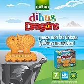 Gullón. PLV lanzamiento Dibus Dragons . % Patricia Berthier tarafından hazırlanan Sanat Yönetmenliği, Tasarım, Grafik Tasarım, Geleneksel illüstras, Ve on projesi - 06.30.2014