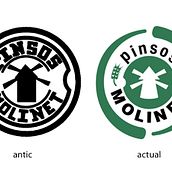 Rediseño Logotipo 'Pinsos Molinet'. Un proyecto de Diseño gráfico de Traç gràfica - 29.10.2014