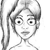 Portrait. Traditional illustration project by Marta Ortega Salvador - 11.04.2014