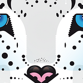 Leopardo. Design gráfico e Ilustração tradicional projeto de Antonio Domínguez Valdés - 05.11.2014