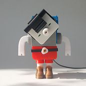 PRINTOCHO V1.0. Un projet de Conception de jouets, Conception de personnages , et Sculpture de Raul Real - 06.11.2014
