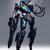 Robot1. Design, Game Design, Character Design, and Traditional illustration project by David Iglesias Martínez - 11.06.2014