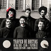 Tráfico de Hostias : Improvisación sonora con sintetizadores analógicos, bajo, guitarra y cajas de ritmos con el grupo Tráfico de Hostias. Sobre la música y los sonidos Furá trabajará los visuales con proyecciones de vídeo.. Events, Multimedia, and Music project by fura_vae - 05.31.2013