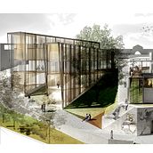 Infografía Sitio Estanque, Valparaiso, Chile. Un progetto di 3D e Architettura di Carlos Pesquera - 09.02.2014