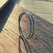 Geometrías, una colección de anillos con distintas figuras.. Un progetto di Design di gioielli e Artigianato di Plata del Norte - 10.11.2014