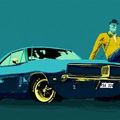 Bigornia party poster. Traditional illustration project by Alejandro Maiques Paredes - 11.11.2014