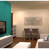 Vivienda en Huelva. 3D, Interior Architecture & Interior Design project by María Rufián Sánchez - 11.12.2014