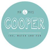 Mr&Mrs Cooper -Tatuajes. Un proyecto de Diseño, Diseño de complementos e Ilustración tradicional de Efraín Pérez - 12.11.2014