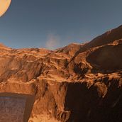 Planet Landscape. Un projet de 3D, Conception d'éclairage , et Conception de jeux  de Hugo Cano Soriano - 13.11.2014