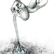 Dibujos para fanzine "Choucrute". Een project van Traditionele illustratie van Rocío de la Sal - 17.11.2014