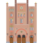 Puerta del Este / The East Gate. Traditional illustration project by Juan Pedro Sánchez Plaza - 11.20.2014