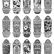 SB. Design, and Traditional illustration project by Pedro Oyarbide - 11.25.2014