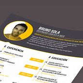 Bruno Sola - Curriculum Vitae. Br, ing, Identit, Editorial Design, and Graphic Design project by Bruno Sola - 12.01.2014