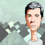 Bill Callahan para Más Truenos. Un proyecto de Ilustración tradicional de El Ciento Almacenes - 04.12.2014