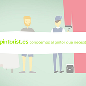 Pintorist - Video corporativo. Un proyecto de Animación, Cine, vídeo, televisión, Dirección de arte, Diseño gráfico, Ilustración tradicional, Motion Graphics, Post-producción fotográfica		 y Publicidad de Marta Balsach Solé - 07.12.2014
