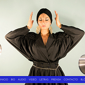 Website Oficial Nastasia Zürcher. Web Design project by Santiago Avilés - 12.08.2014