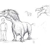 Diseño de criaturas. Traditional illustration project by jjag-1 - 12.08.2014