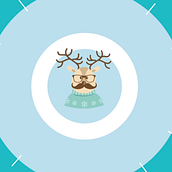 Hipster Holidays. Motion Graphics project by Raquel Enriquez - 12.14.2014
