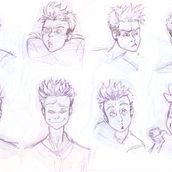 Gestos, creando nuevo personaje. Design de personagens projeto de Inma AG - 19.12.2014