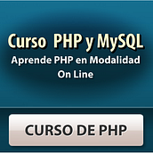 Curso de Programación Web con PHP y MySQL. Web Development project by Fernando Gonzales - 12.20.2014