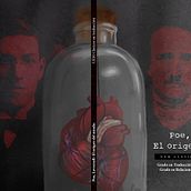 Portada "Poe, Lovecraft: El origen del miedo". Design editorial projeto de Ana Caruso - 21.12.2014