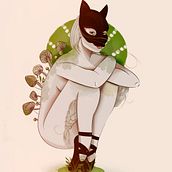 hongo. Traditional illustration project by Saskia Diaz Castiblanco - 07.09.2014