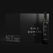 Vino Pinodoncel 2012. Br, ing, Identit, Graphic Design, and Packaging project by Guillermo Alonso Piñero - 12.25.2014