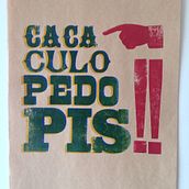 Caca, culo, pedo, pis!!. T, and pograph project by Roberto Gamonal Arroyo - 01.01.2015