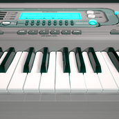 CASIO WK-3000 Keyboard. Een project van 3D van Juan Ródenas Domercq - 09.11.2014