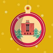 Poster for the Christmas Market. Art Direction, Graphic Design, and Traditional illustration project by mur tarragona - 01.01.2015