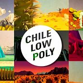 Chile Low Poly. Motion Graphics project by José Miguel Infante - 01.03.2015