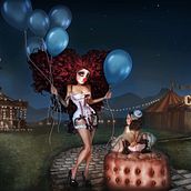 Lady Carnivale / 3d max and Photoshop. Un projet de 3D , et Design graphique de irene puertas pascual - 05.01.2015