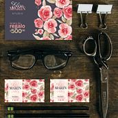 flores para mis bolsas. Br, ing, Identit, Art Direction, and Design project by Elisa Marín - 01.06.2015