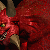 ZBrush Demon. 3D, Animation, and Character Design project by Juanma Ramiau - 03.02.2014