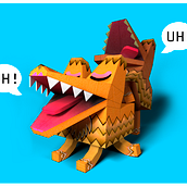 Wolf - Situations (3D Character). 3D, and Character Design project by Juanma Ramiau - 09.09.2014
