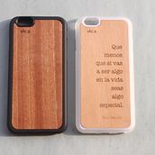 Fundas de madera personalizadas e integradas en carcasa flexible. Arts, and Crafts project by Vica Alfaro González - 09.14.2015